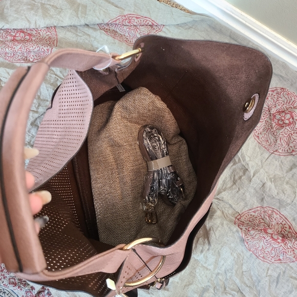 Le Miel Dark Blush Vegan Handbag - Picture 7 of 11